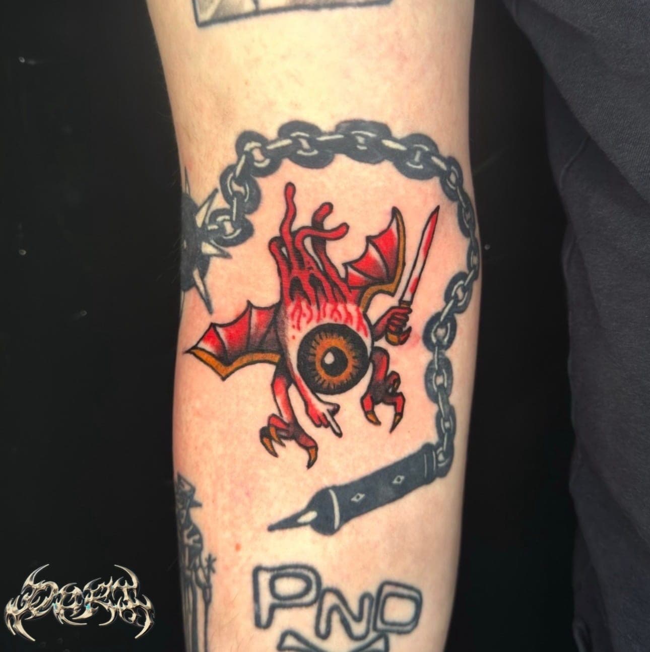 American traditional tattoo