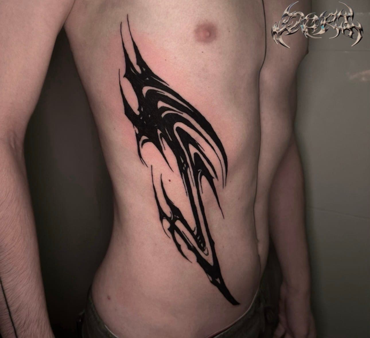 Dark ornimental tattoo