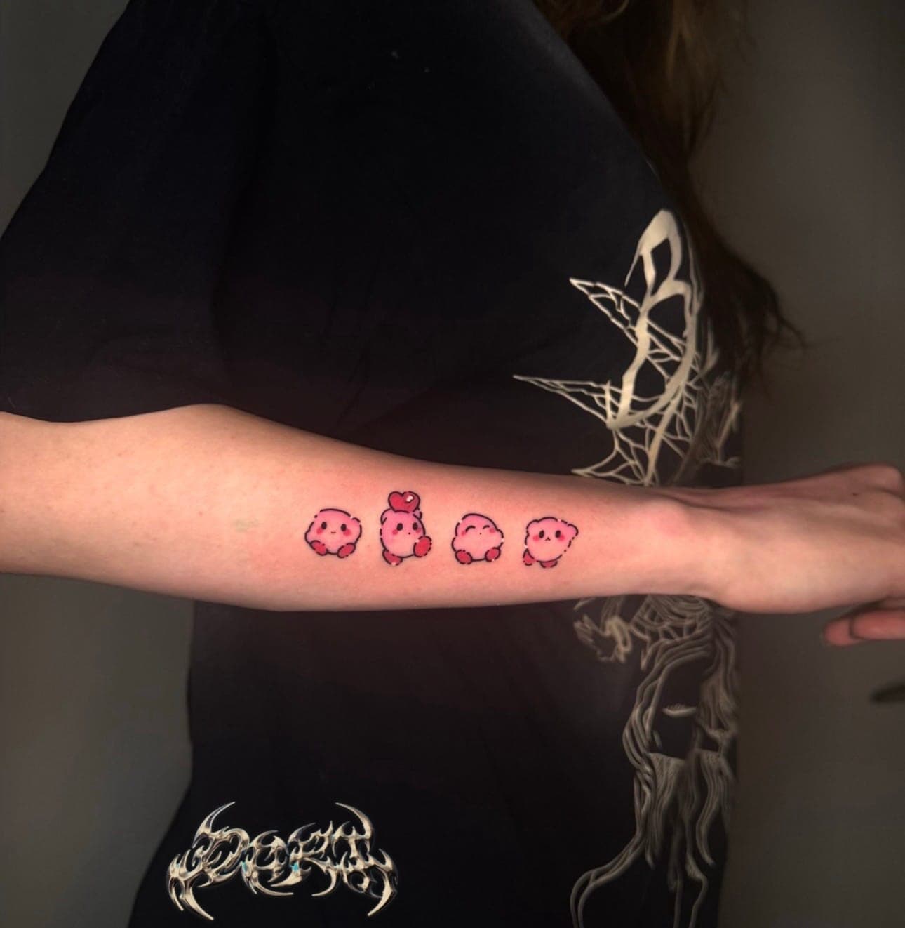 Color tattoo-kirby