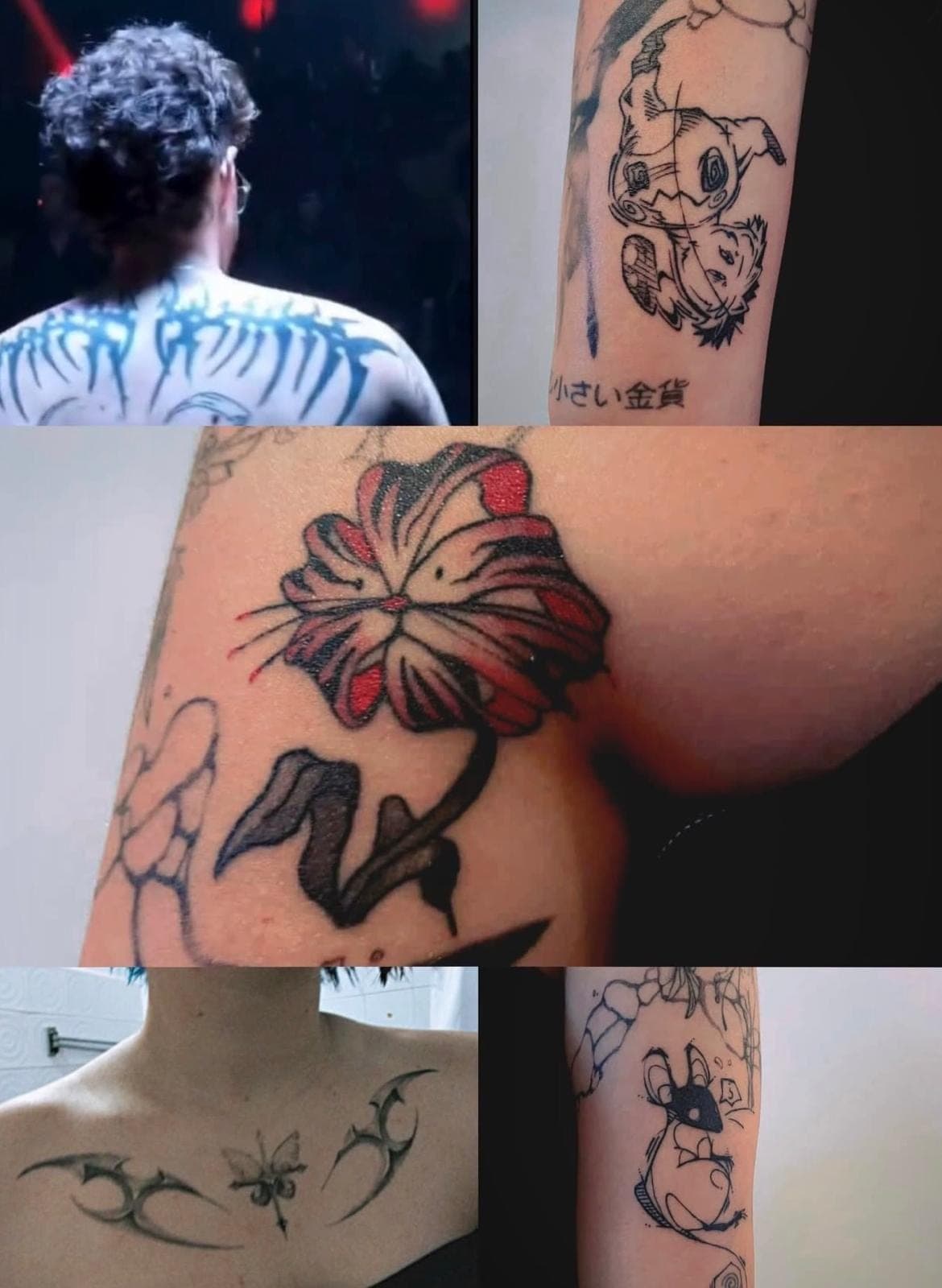 Healed tattoo